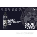 XcoolVape am besten Verkauf 5000 Puffs Einwegvapes HQD